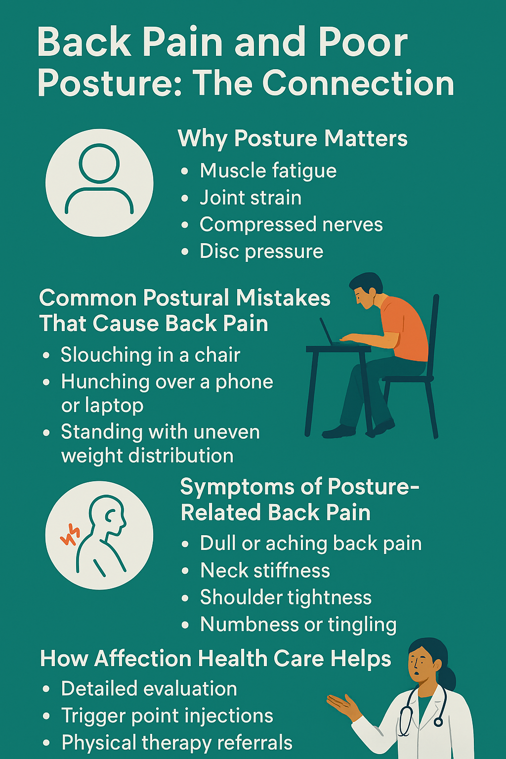 Back Pain and Poor Posture: The Connection