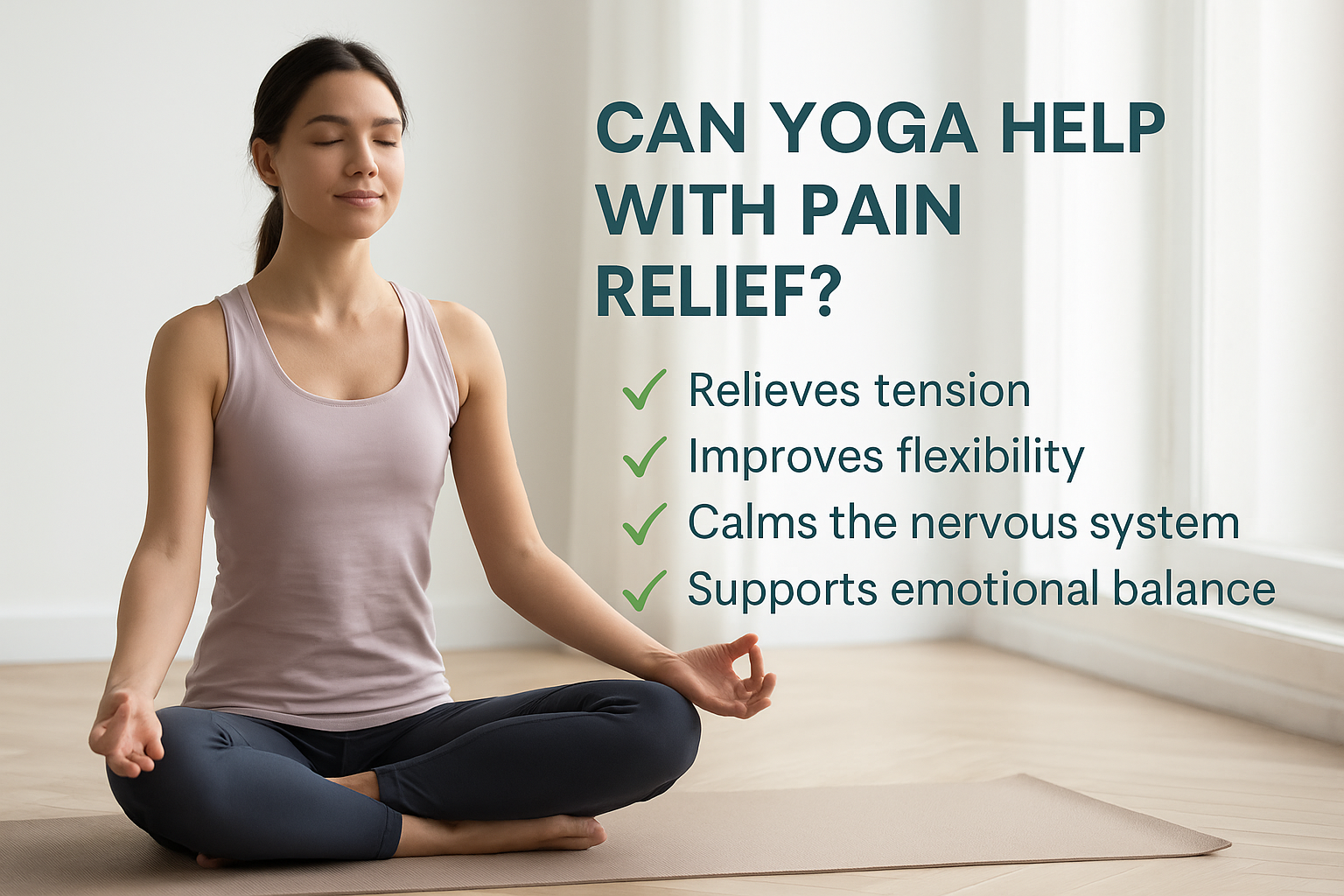 Can Yoga Help With Pain Relief?