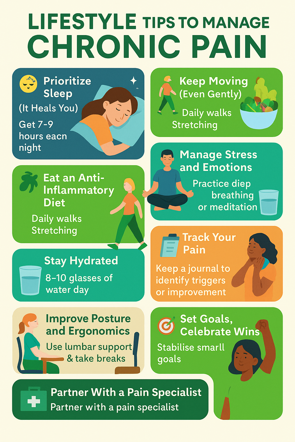 Lifestyle Tips to Manage Chronic Pain